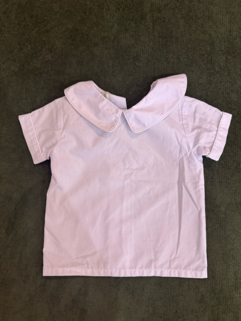 Classic Whimsy white  Peter Pan Collar Top
